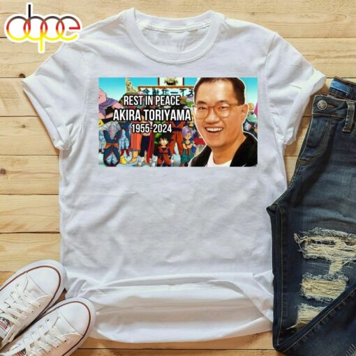 Rest In Peace Akira Toriyama 1955 – 20024 Unisex T-Shirt