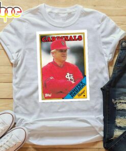 Rest In Peace Whitey Herzog Manager T-shirt White