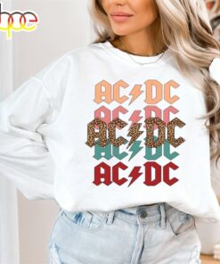 Retro Acdc Rock Band Sweatshirt Nostalgic Classic Rock 2024 Shirt