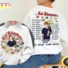 Retro Ed Sheeran 2023 Tour Date Unisex T-shirt