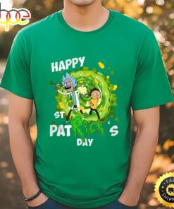 Rick And Morty Happy St Patrick Day Shirt