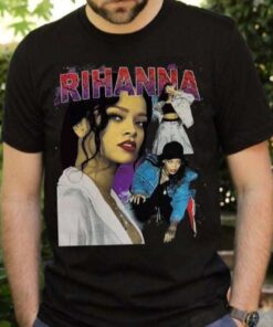 Rihanna Show 2023 Vintage Hip Hop Rap Merch Music T-shirt
