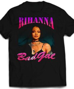 Rihanna Show 2023 Vintage Hip Hop Rap Tour Badgae T-shirt