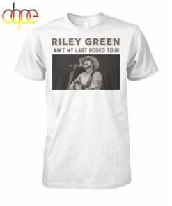 Riley Green Ain’t My Last Rodeo Tour 2024 T Shirt
