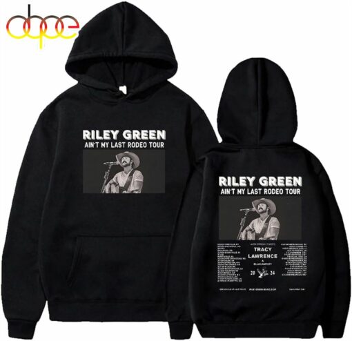 Riley Green Hoodie Ain’t My Last Rodeo Tour 2024 Merch Shirt