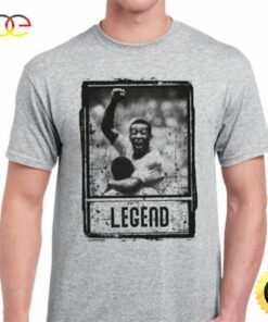 Rip Pele Legend Brazil World Cup Winners 1970 Player Soccer Unisex Tee T-Shirt