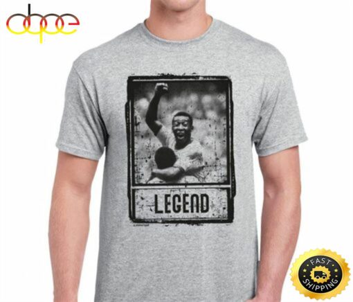 Rip Pele Legend Brazil World Cup Winners 1970 Player Soccer Unisex Tee T-Shirt