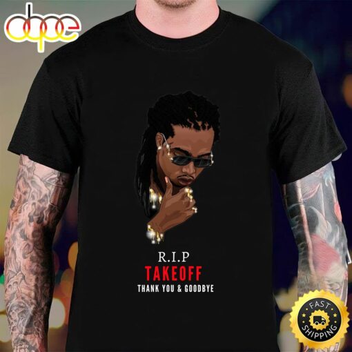 Rip Takeoff 1994-2022 Rest In Peace Rapper Takeoff Vintage T-shirt