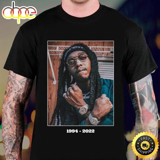 Rip Takeoff 1994-2022 Thank You And Goodbye Black Unisex T-shirt