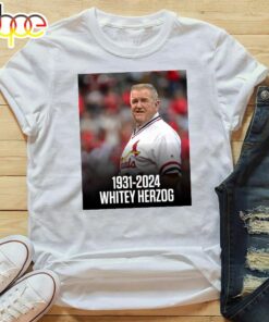 Rip Whitey Herzog 1931-2024 T-shirt