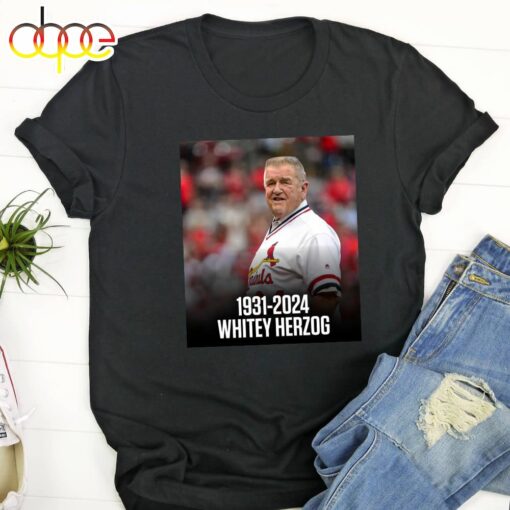 Rip Whitey Herzog 1931-2024 Unisex T-shirt