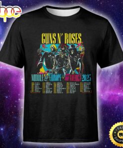 Rock And Roll Legends Guns N’ Roses Announce 2023 World Tour Unisex T-shirt