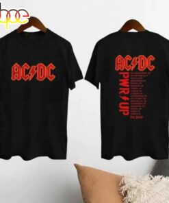 Rock Band ACDC Pwr Up Tour 2024 Shirt