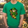 Rock Climber Leprechaun St. Patrick’s Day Rock Climbing T-Shirt