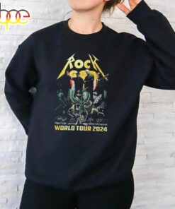 Rock God Metallica World Tour 2024 T Shirt