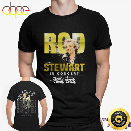 Rod Stewart 2022 North American Tour Music Concert Dates Unisex T-shirt