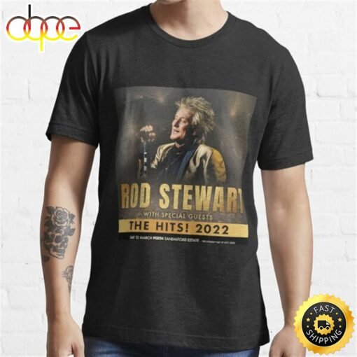 Rod Stewart 2022 North American Tour Music T-shirt