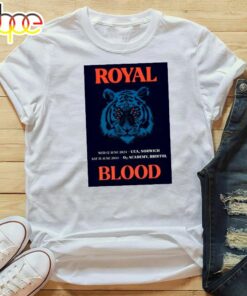 Royal Blood Back To The Water Below 2024 Uk Tour T-Shirt