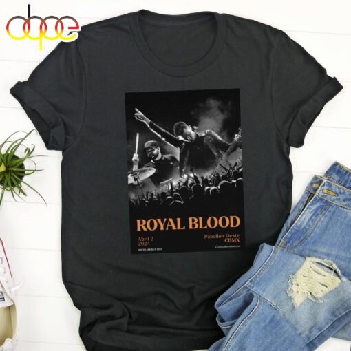 Royal Blood En El Palacio De Los Deportes 2024 Unisex T-Shirt