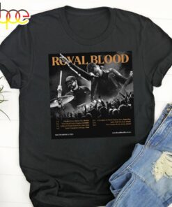 Royal Blood South America 2024 Fan Gifts Music T-Shirt