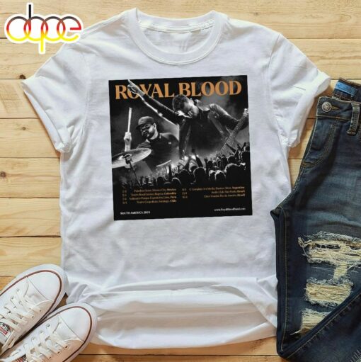 Royal Blood South America 2024 Fan Gifts T-Shirt