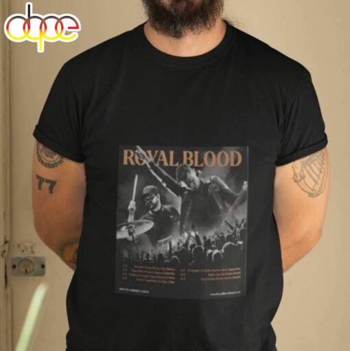 Royal Blood South America 2024 T Shirt