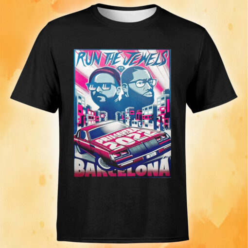 Run The Jewels Primavera Sound 22 Tour 2023 Tshirt