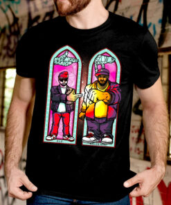 Run The Jewels RTJ Stained Glass Print Tshirt