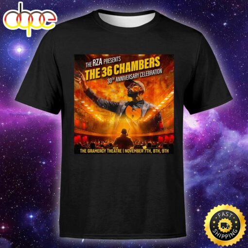 Rza Announces ‘The 36 Chambers 30th Anniversary Celebration’ Shirt