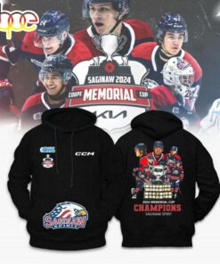 Saginaw Spirit 2024 Memorial Cup Champions Hoodie