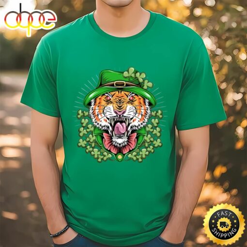 Saint Patrick’s Day Tiger St Patricks Shirt