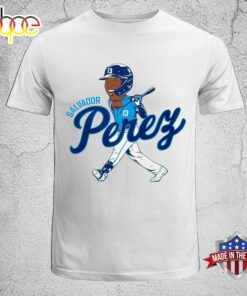Salvador Perez Caricature Player MLB Club 2024 Unisex T-Shirt