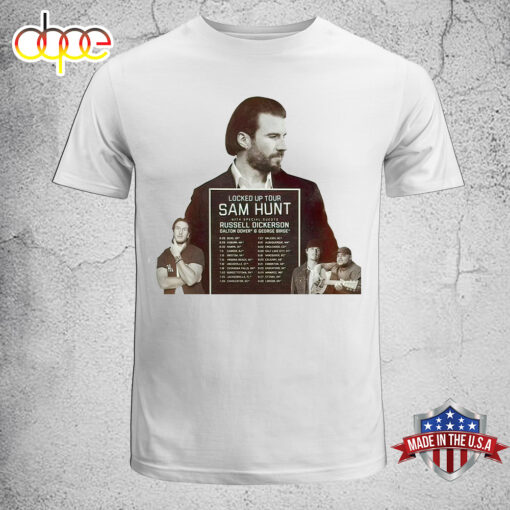 Sam Hunt 2024 Locked Up Tour Unisex T-Shirt