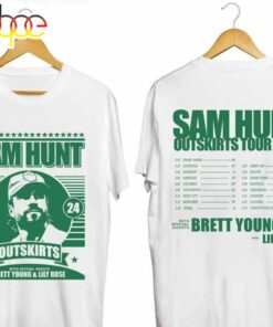 Sam Hunt 2024 Outskirts Tour Shirt Fan Country Music T-Shirt