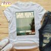 Sam Hunt Outskirts Tour 2024 Brett Young, Lily Rose Music T-Shirt