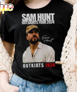 Sam Hunt Outskirts Tour 2024 With Brett Young &amp Lily Rose T Shirt