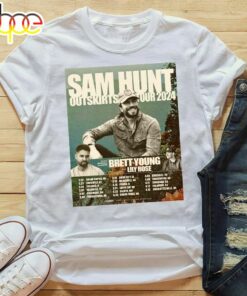 Sam Hunt Summer On The Outskirts 2024 Tour Shirt