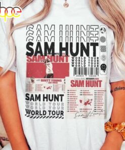 Sam Hunt Y2k Vintage Shirt, Sam Hunt 2024 Tour Shirt