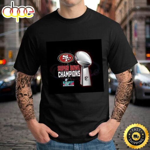 San Francisco 49ers Super Bowl Lvii 2023 Champions T-Shirt