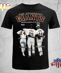 San Francisco Giants Barry Bonds And Willie Mays Legends Thank You For The Memories Shirt