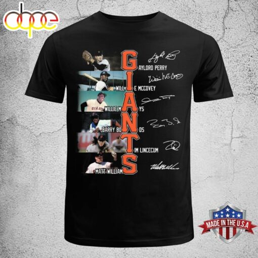 San Francisco Giants Legends Signatures Shirt