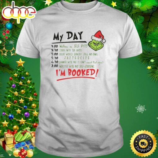 Santa Grinch Christmas Shirt