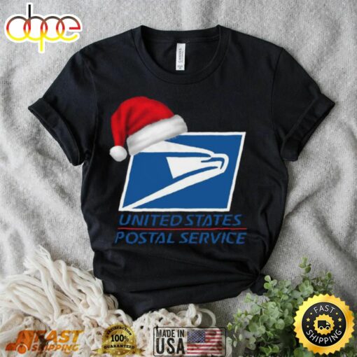 Santa Hat United States Postal Service Christmas 2022 Sweater