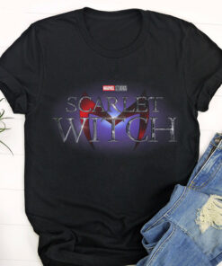 Scarlet Witch Marvel Studio's Official Logo Unisex T Shirt 2 Scarlet Witch Marvel Studios Official Logo Unisex T Shirt 3