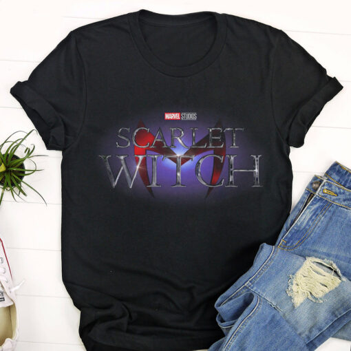 Scarlet Witch Marvel Studio’s Official Logo Unisex T Shirt