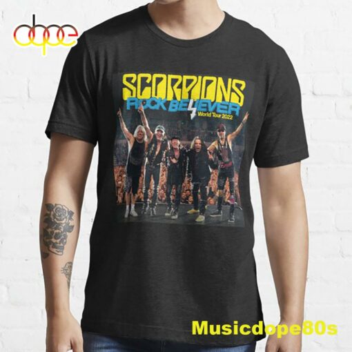 Scorpio Rock Believer Tour 2022 Masmei Tshirt