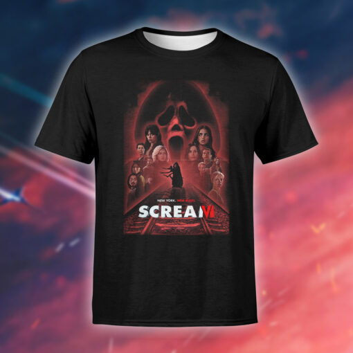 Scream VI New York New Rules Poster T-shirt