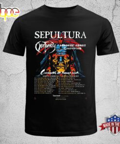 Sepultura Obituary Agnostic Front Claustrofobia Celebrating Unisex T-Shirt