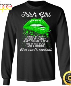 Sexy Lips Irish Girl Happy St. Patrick’s Day Shirt