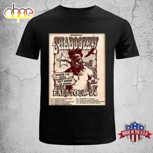 Shaboozey Fall Tour 2024 Poster Unisex T-Shirt